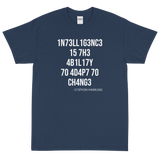 Hawking Quote Short Sleeve T-Shirt