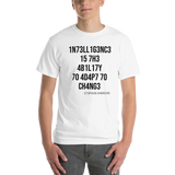 Hawking Quote Short Sleeve T-Shirt