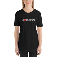 Love Aviation? Show off in this understated Unisex T-Shirt