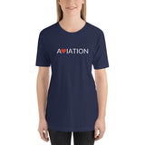 Love Aviation? Show off in this understated Unisex T-Shirt