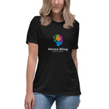 Mensa Bling Women's Relaxed T-Shirt